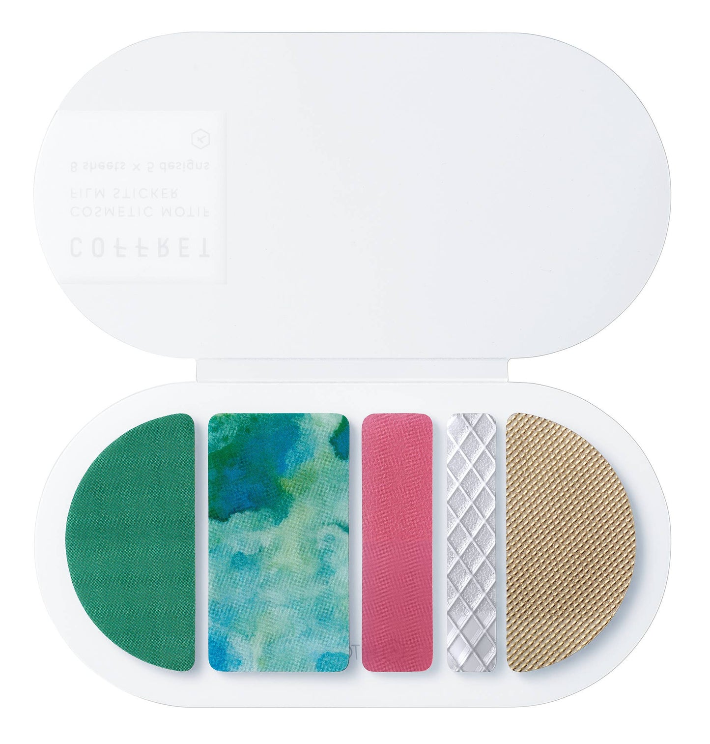 "COFFRET" ROUND Decoration Sticker
