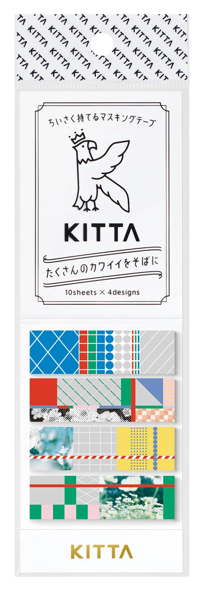 KITTA Portable Washi Decorative Tape -Basic-