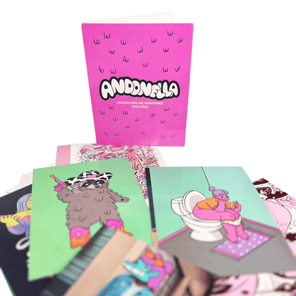 Andonella Postcard Book