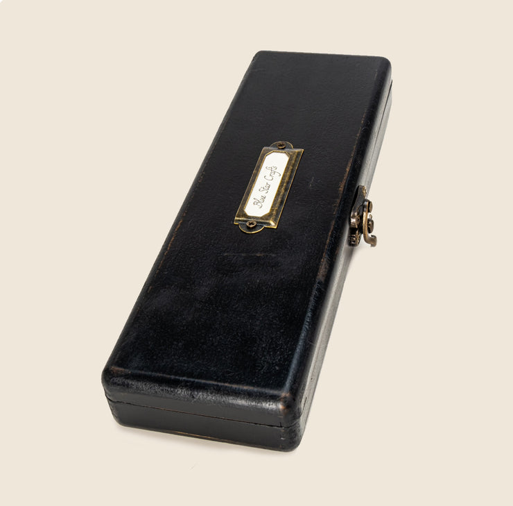 BSC - Pencil & Pen Box - Distressed Black Painted MDF
