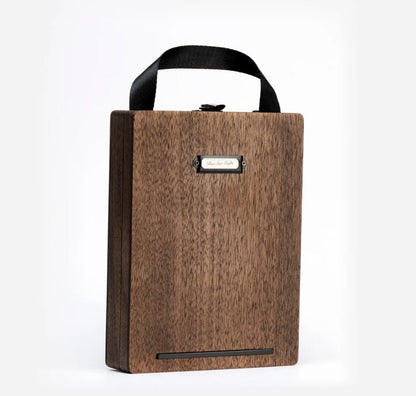 BSC - Writers Messenger Light - Walnut Veneer MDF Box A5