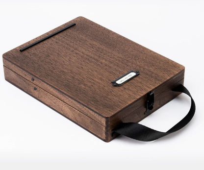 BSC - Writers Messenger Light - Walnut Veneer MDF Box A5