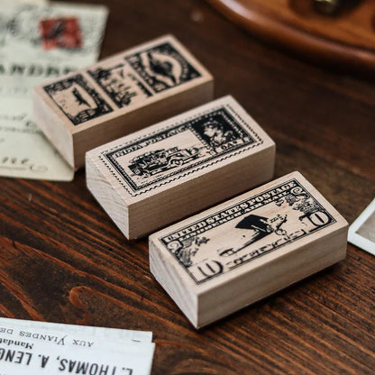 Post Stamps Rubber Stamps