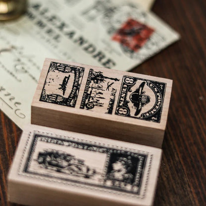 Post Stamps Rubber Stamps