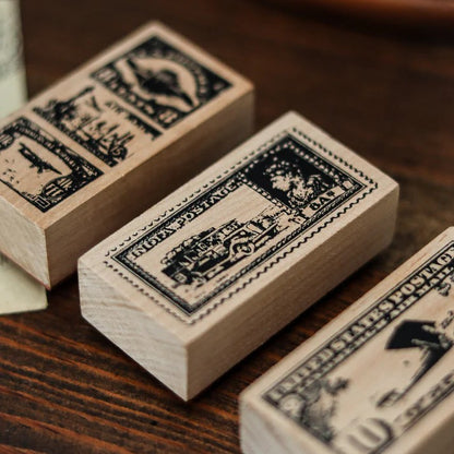 Post Stamps Rubber Stamps