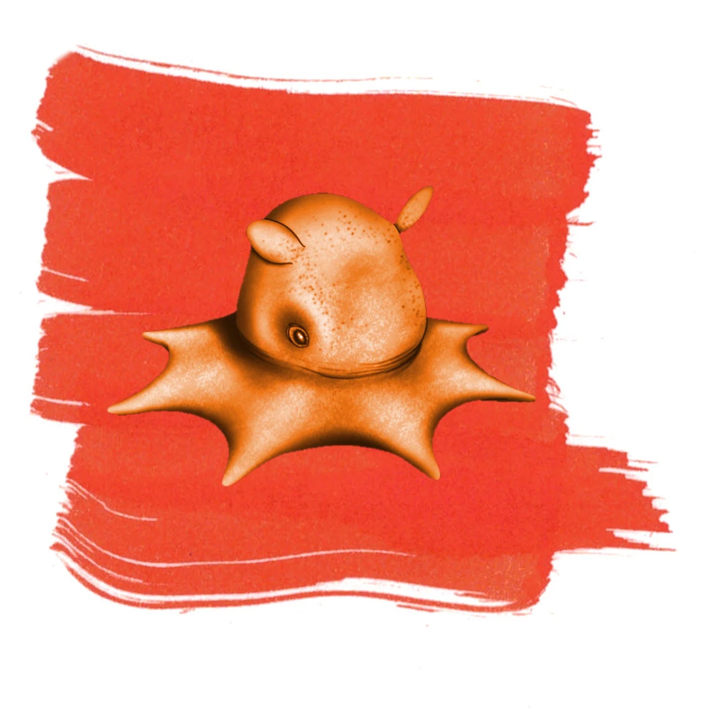 Anderillium - Flapjack Octopus Orange