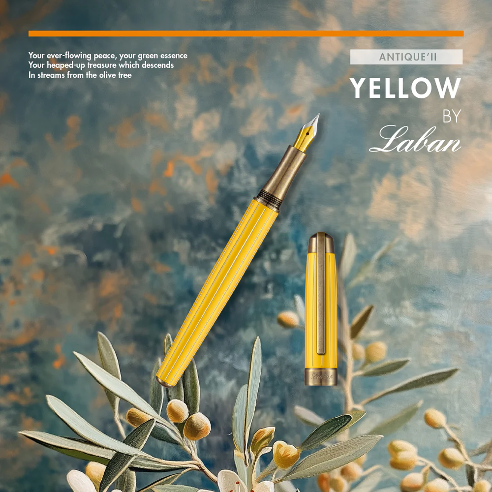Laban Antique II Fountain Pen Yellow