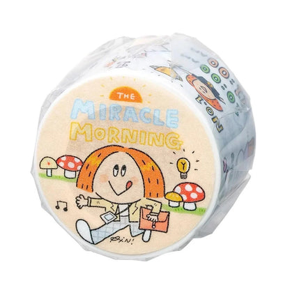 Kawaii Work Diary Washi Tape Roll - Office Life Washi from RiN! Studio