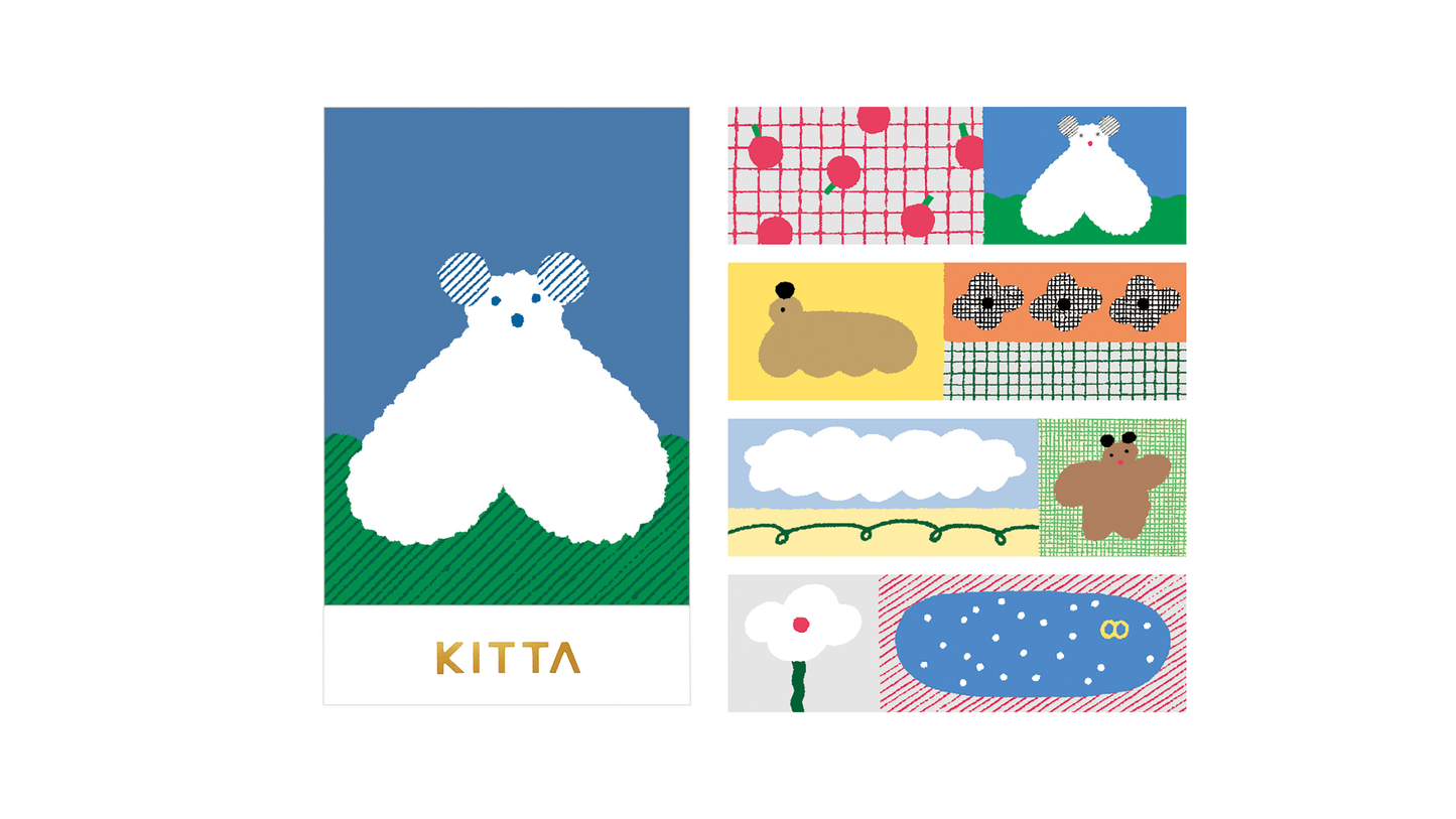 KITTA Portable Washi Decorative Tape -Basic-