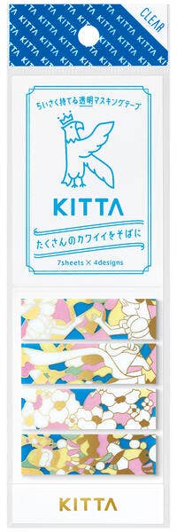 KITTA Portable Decorative Tape -Clear-