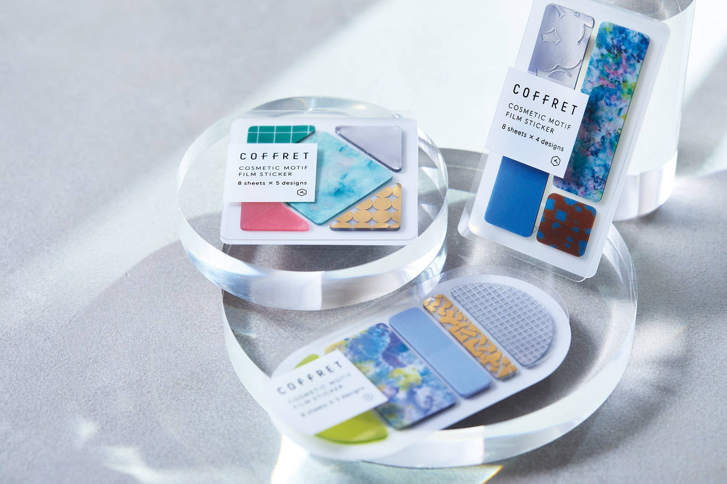 "COFFRET" ROUND Decoration Sticker
