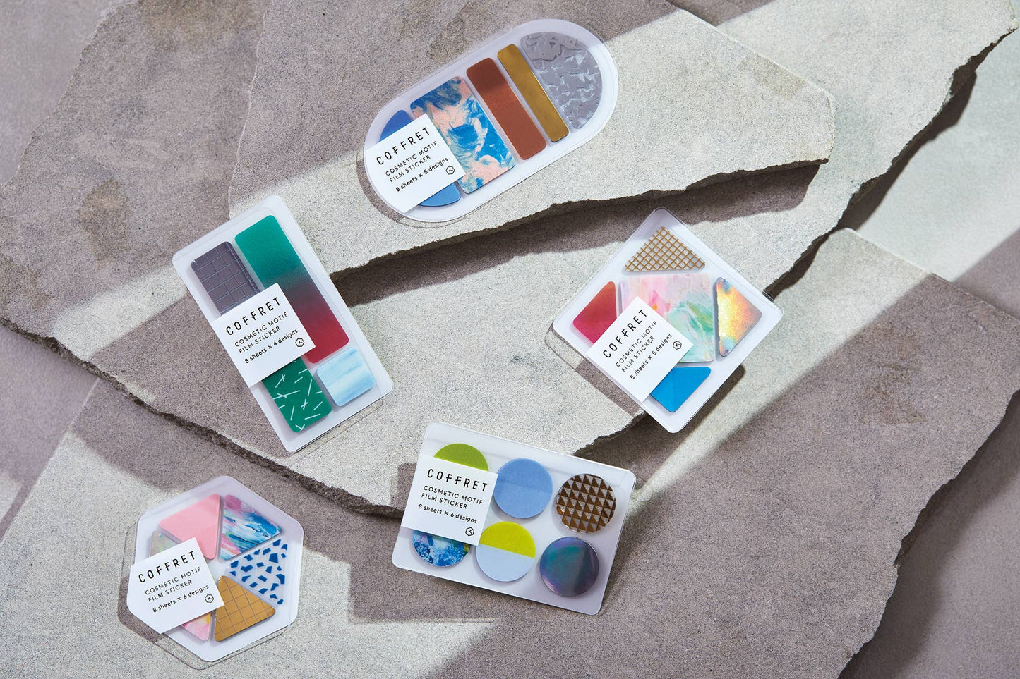 "COFFRET" CIRCLE Decoration Sticker