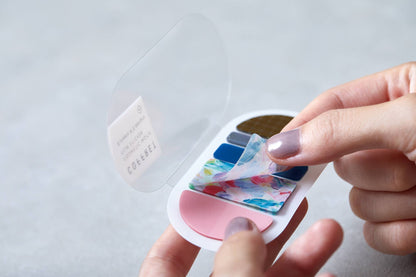 "COFFRET" ROUND Decoration Sticker